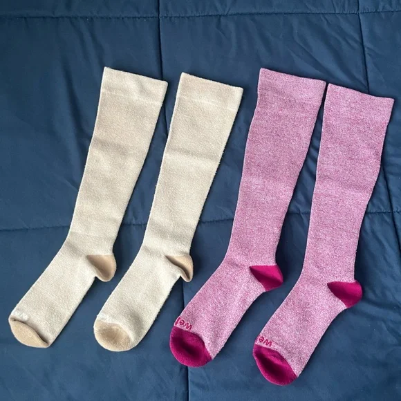 2 Pairs WELLOW Compression Socks -Large - Picture 2 of 5